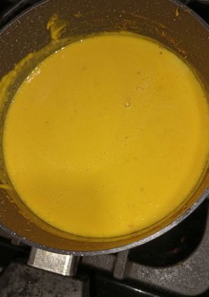 Una foto de Crema de ayote