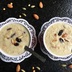Quinoa Payasam with Chana Dal A picture of Quinoa Payasam with Chana Dal.