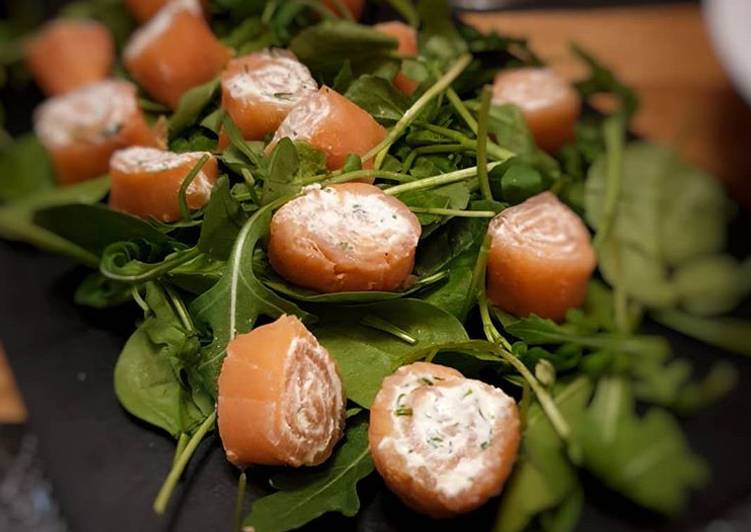 Steps to Prepare Speedy Salmon Rolls