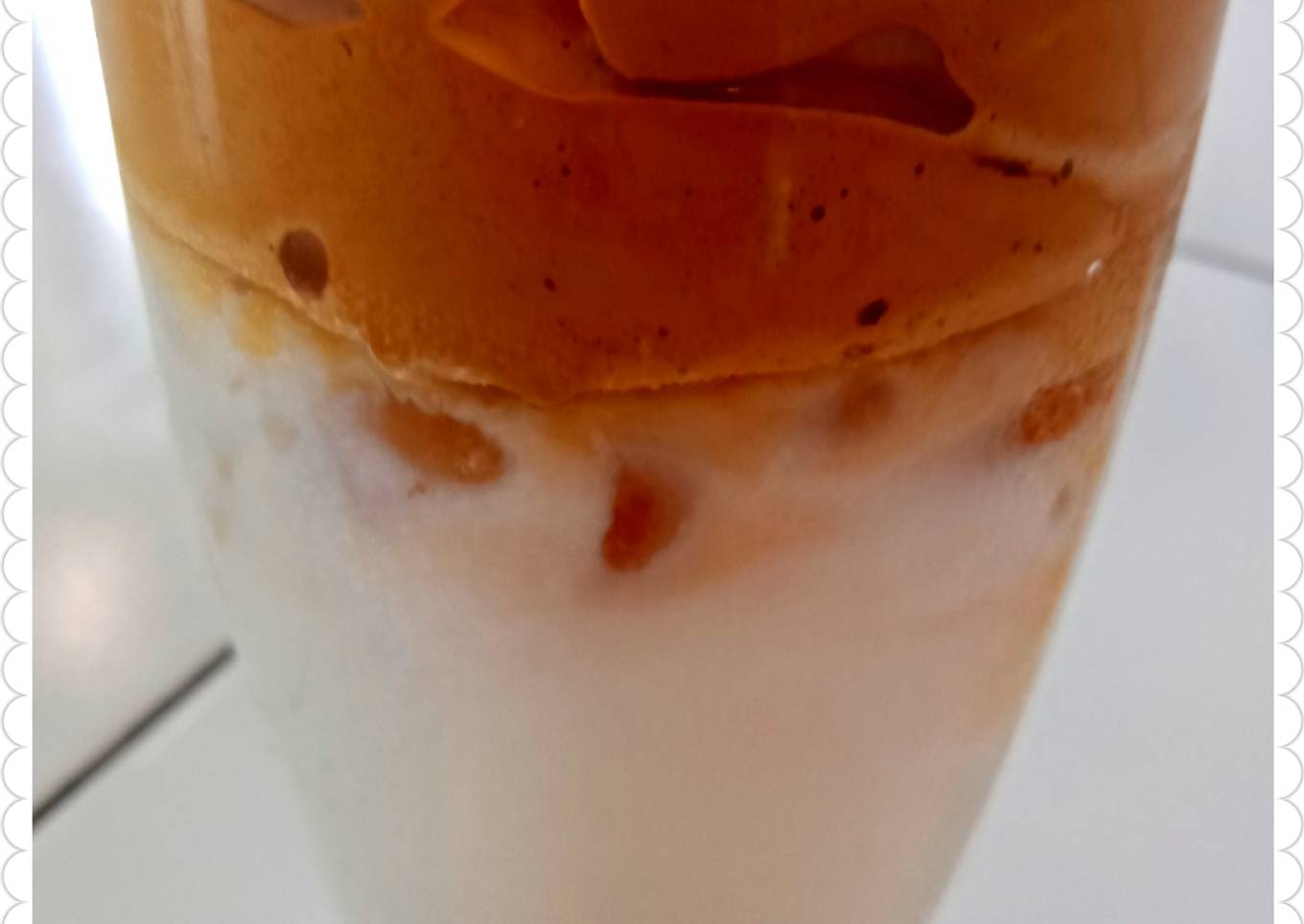Dalgona coffee