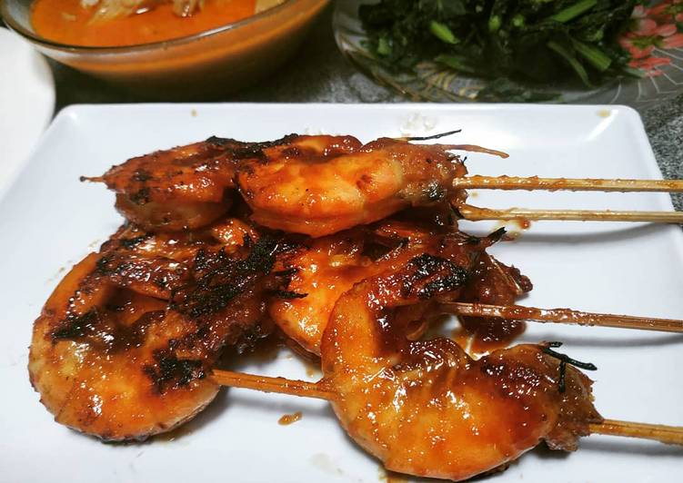 Resep Udang bakar madu yang Enak
