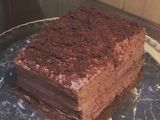 کیک شکلاتی به سبک قنادی بی‌بی 🍫