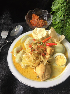 Foto resep Lontong sayur opor ayam