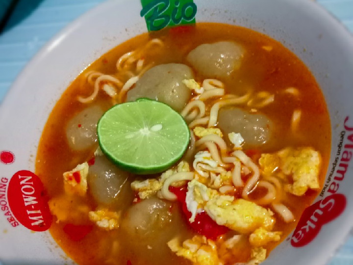 Wajib coba! Resep bikin Cilok goang pedas / Cilok kuah segar topping mie dijamin lezat