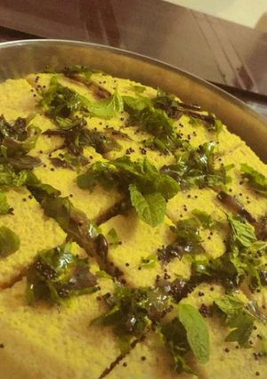 A picture of Dhokla.