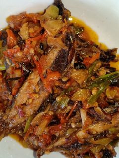 Foto resep Ikan keranjang sambal pedas