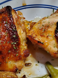 A picture of Honey Soy Chicken Thighs.