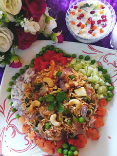 A picture of Biryani.