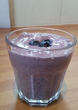 A picture of Blueberry Smoothie.