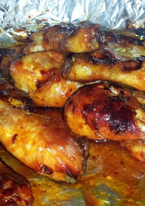 A picture of Mustard Honey Chicken.