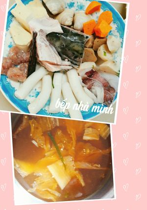 Hình của món Lẩu kim chi.