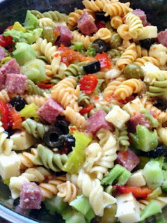 A picture of Extreme Pasta Salad.
