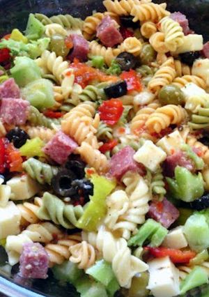 A picture of Extreme Pasta Salad.