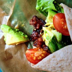 A picture of BLTA Wraps.