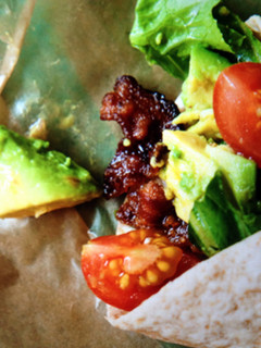 A picture of BLTA Wraps.