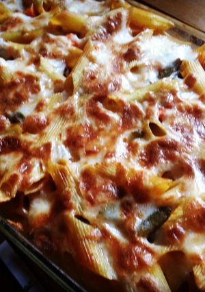 A picture of Vegetables Cheesy Pasta.