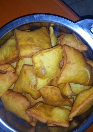 A picture of Sweet mandazi.