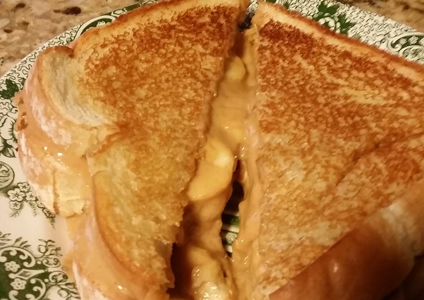 Simple pleasures grilled pb and banana