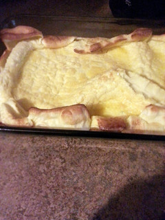 A picture of German pancakes.