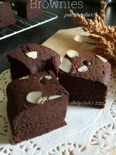 Foto resep Brownies Putih Telur