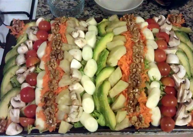 Recipe of Super Quick Homemade carla&#39;s green salad