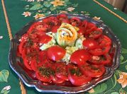 Une photo de fêta courgette
