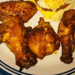 A picture of Sweet and Smokey Rub Fried Chicken.
