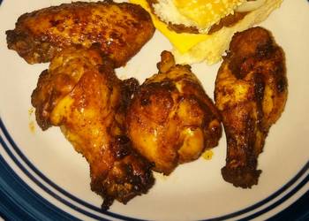 Popular Recipe Sweet and Smokey Rub Fried Chicken Delicious Nutritious