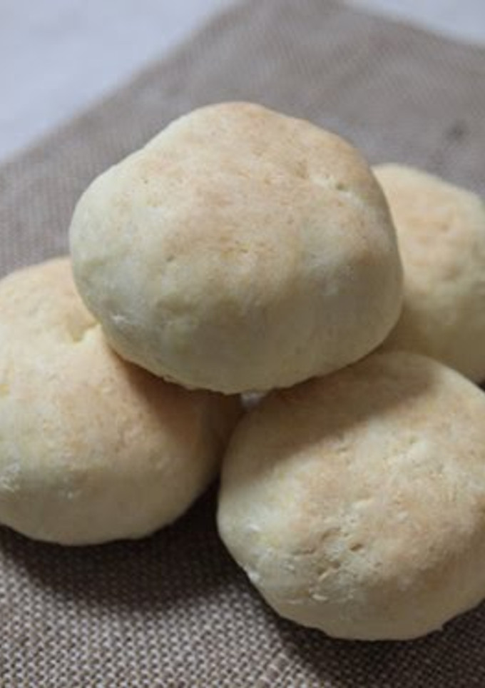 A picture of Tofu Scones Made with Pancake Mix.