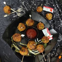 A picture of Potato bread poppers.