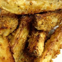 Oven Fried Potato Wedges A picture of Oven Fried Potato Wedges.