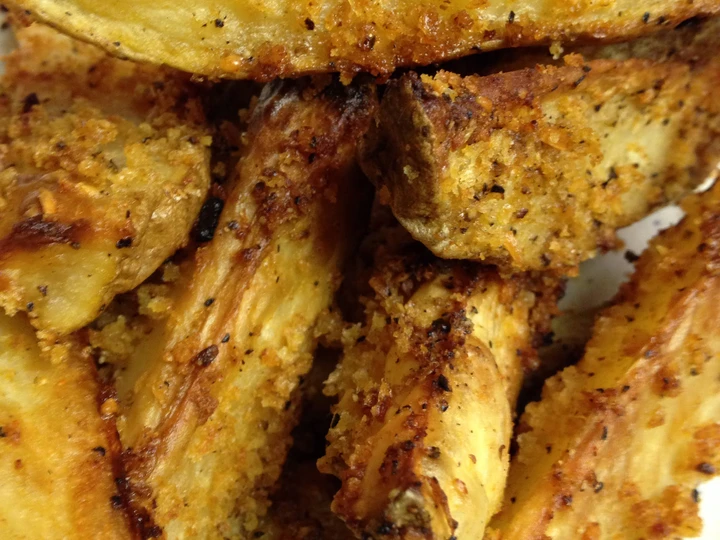 Easy Steps to Prepare Oven Fried Potato Wedges the Can Spoil the Tongue Delicious