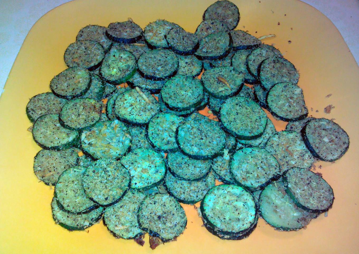 Brenda's Zucchini Parmesan Crisps