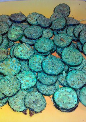 A picture of Brenda's Zucchini Parmesan Crisps.
