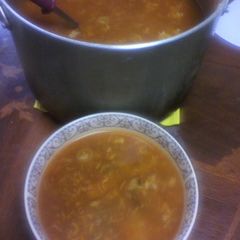 A picture of Korean-Style Soup for a 1-Day Fast.