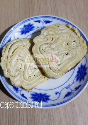 Foto resep Crepes Tiramisu Roll
