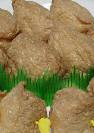 A picture of A Family Favorite! Plump Inari Sushi.