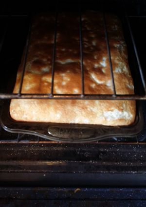 A picture of Pineapple angel food cake ....