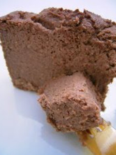 A picture of Okara & Tofu Kanten Chocolate Cake for Dieters.