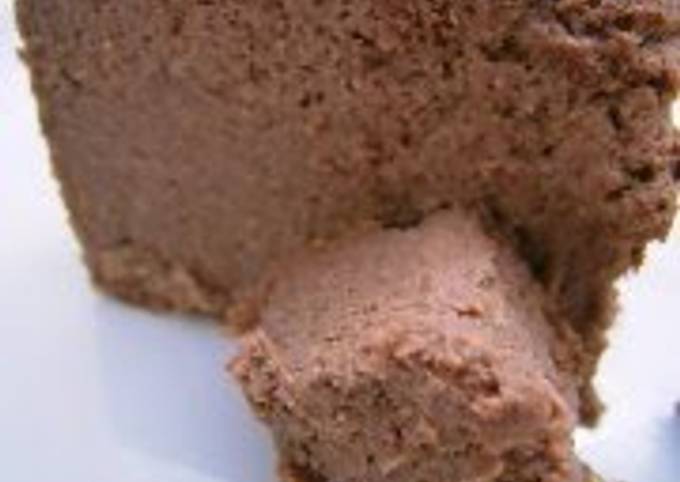 Recipe of Speedy Okara & Tofu Kanten Chocolate Cake for Dieters