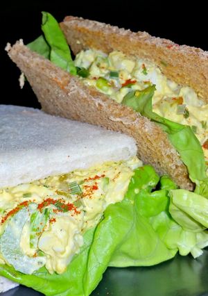 A picture of Mike's Egg-cellent Egg Salad.