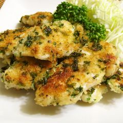 Chicken Breast Fried in Mayonnaise and Panko A picture of Chicken Breast Fried in Mayonnaise and Panko.