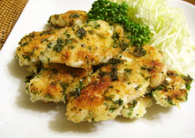 Chicken Breast Fried in Mayonnaise and Panko