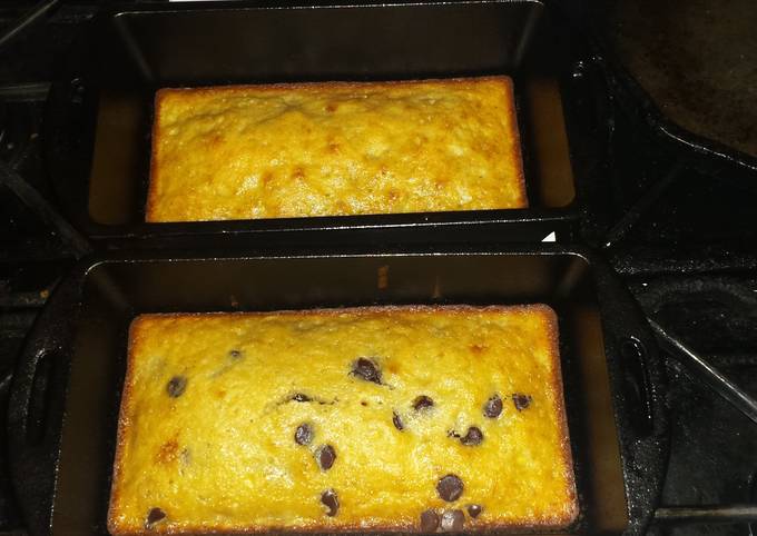 Steps to Make Speedy Delicious Cast Iron Banana Bread