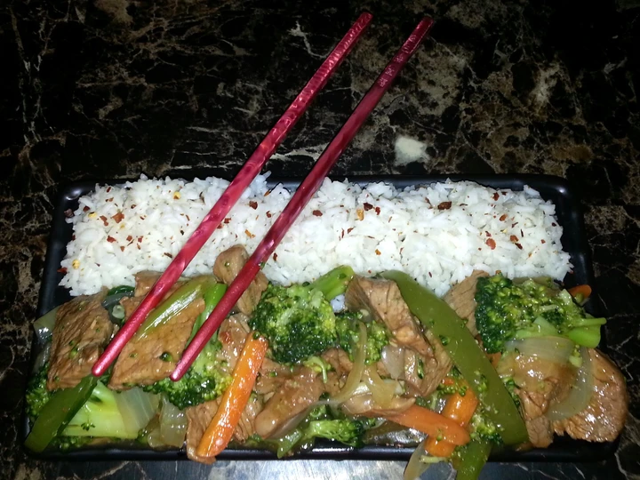 Recipe Mike&amp;#39;s, &amp;#34;Everybody In The Pool!&amp;#34; Beef Stir Fry the  Makes Drooling Appealing