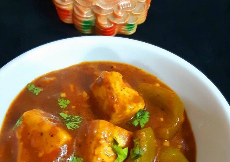 How to Prepare Favorite Chilli Paneer with Gravy