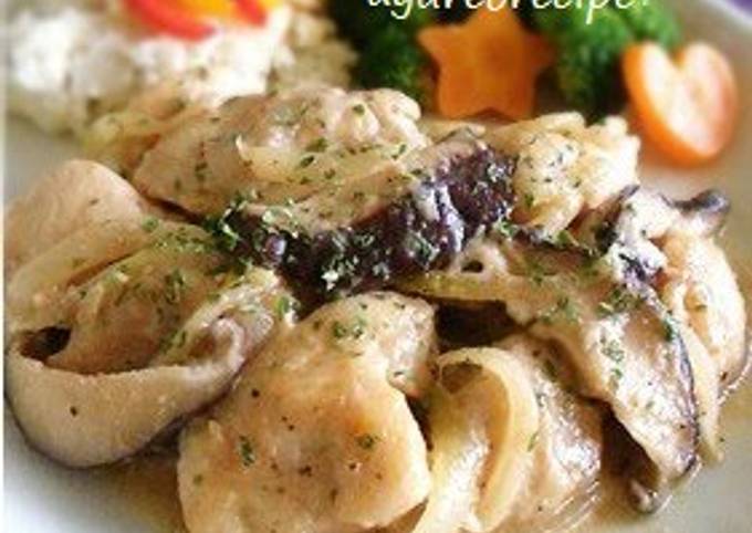 Recipe of Favorite Healthy but Rich: Creamy Chicken