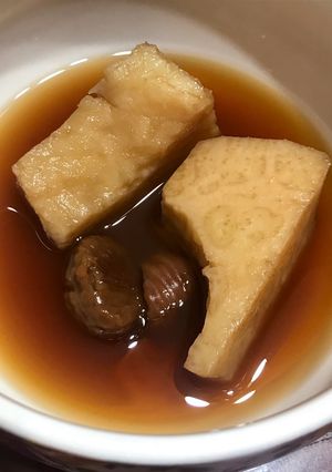 黑糖薑汁栗子地瓜湯（電鍋版） 的食譜成品照片