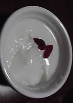 A picture of Rich, Thick, Almond Jelly.