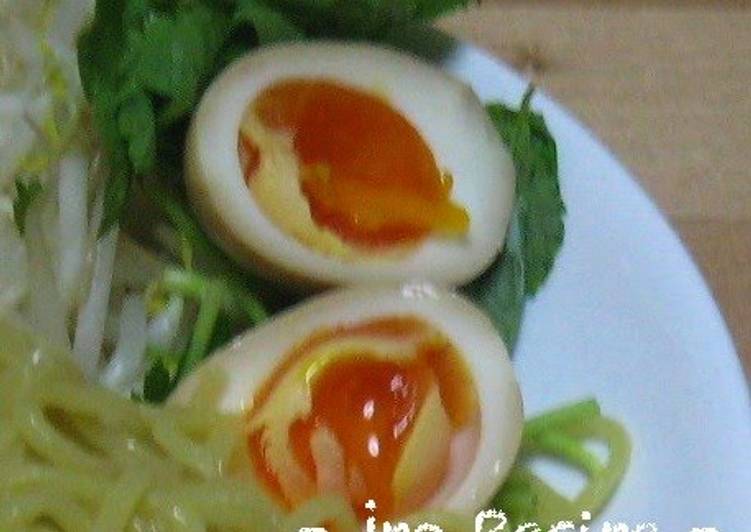 Simple Way to Prepare Speedy Soft-Boiled Eggs (Marinated) for Your Ramen Noodles